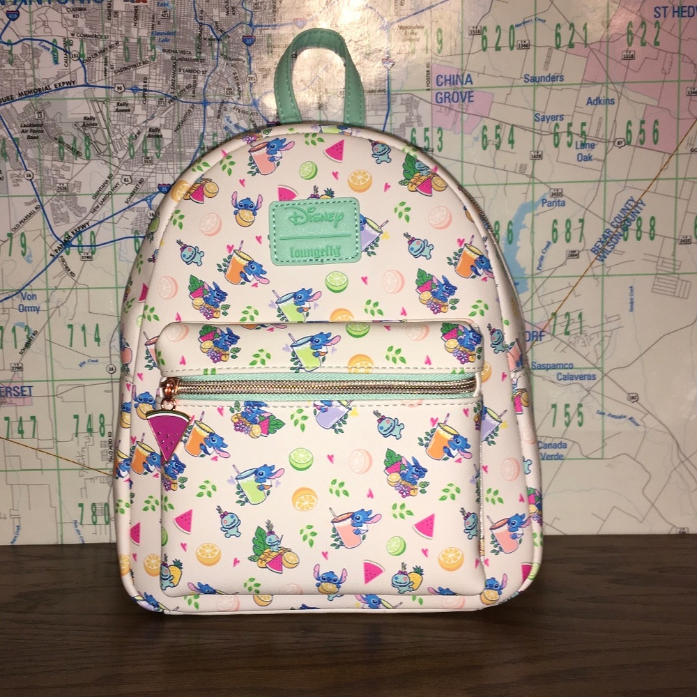 Loungefly stitch  backpack